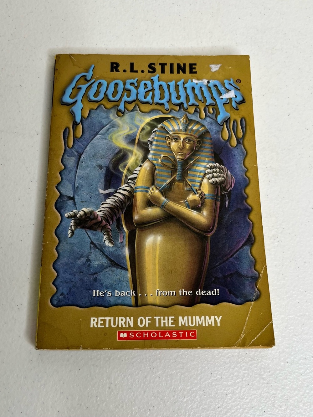 Goosebumps #23 Return Of The Mummy 1994 Paperback Book Original Series 1st Ed
